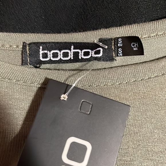 Long sleeve midi dress - Picture 2 of 4